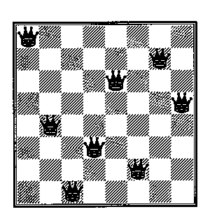 Figure 2: Board with 8 Queens