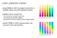 Color palettes matter - Brewer palettes and perceptual uniformity - Martin Krzywinski